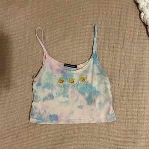 Brandy Melville tie-dye crop top